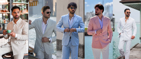 The Best Colors for Spring and Summer Suiting: A Guide to Seasonal Elegance